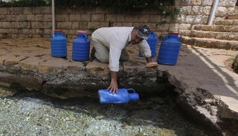 ازمة مياه في لبنان.
