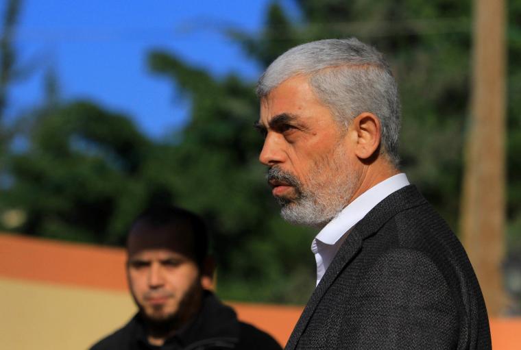 رئيس المكتب السياسي لحركة حماس في قطاع غزة، يحيى السنوار