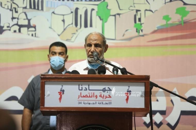 الدكتور محمود الزهار عضو المكتب السياسي لحركة حماس