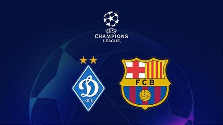 بث مباشر مباراة برشلونة ودينامو كييف في دوري الأبطال