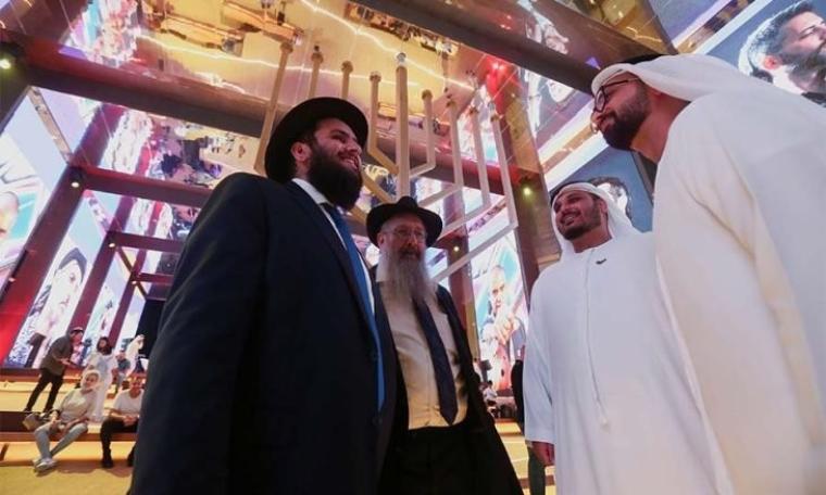 اسرائيليين في دبي.