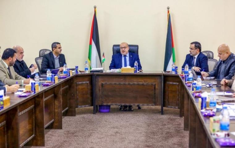 لجنة العمل الحكومي بغزة