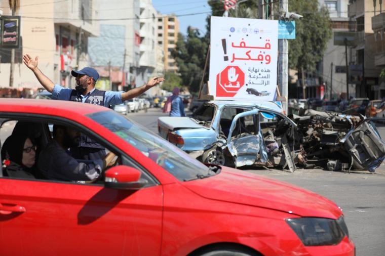 المرور بغزة: وفاتان و137 إصابة بـ 299 حادث سير خلال الشهر الماضي