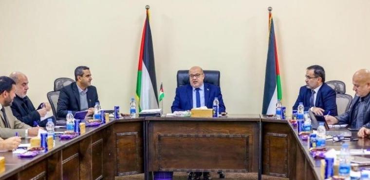 لجنة المتابعة الحكومية غزة