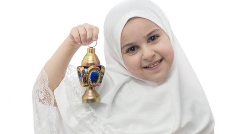 الاطفال في رمضان.