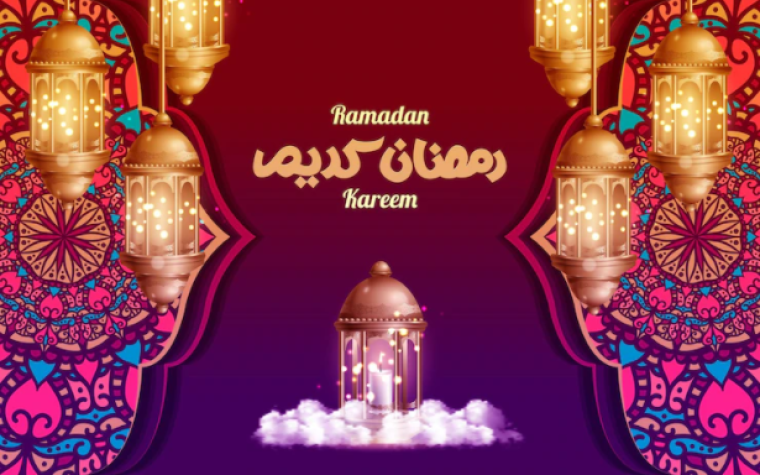 خلفيات رمضان 2022 للتصميم  والموبايل وكيوت