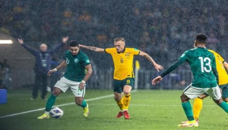 بث مباشر مباراة السعودية وأستراليا في تصفيات كأس العالم
