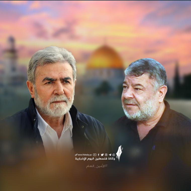 القائد زياد النخالة الأمين العام لحركة الجهاد الإسلامي في فلسطين