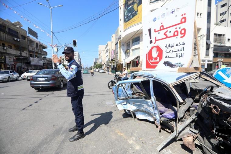 المرور بغزة: إصابتان بـ 10 حوادث سير خلال الـ 24 ساعة الماضية