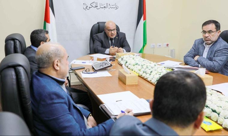 قرارات لجنة العمل الحكومي بغزة