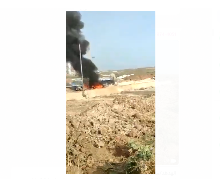 تحطم طائرة "إسرائيلية" في مستوطنة "سديروت"