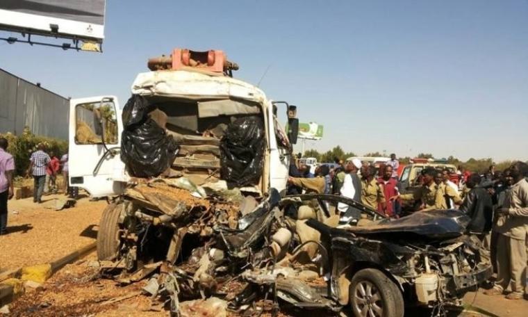 حادث سير في السودان ابريل 2022