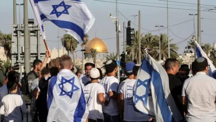 مسيرة الأعلام في القدس والأقصى اليوم مايو 2022