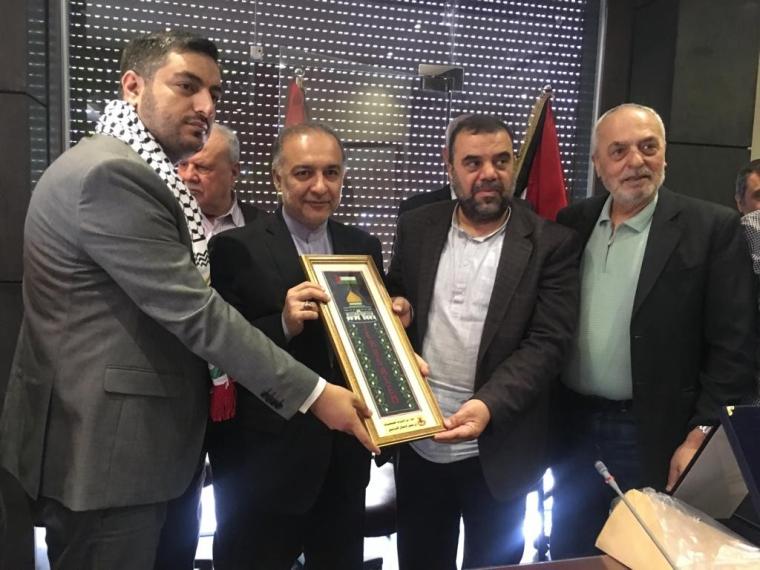 ود الجهاد في وداع مستشار ايراني.jfif