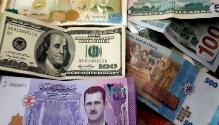 أسعار العملات في سوريا السوق السوداء اليوم الإثنين-سعر الدولار ساعة بساعة في سوريا
