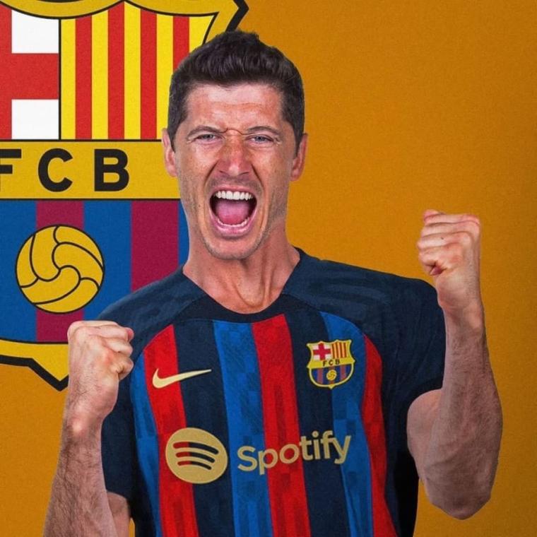 لماذا قرر برشلونة إيقاف بيع قميص ليفاندوفسكي