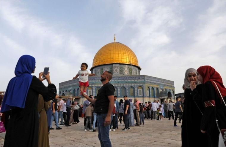توقيت موعد صلاة عيد الفطر 2023 في فلسطين || غزة والضفة
