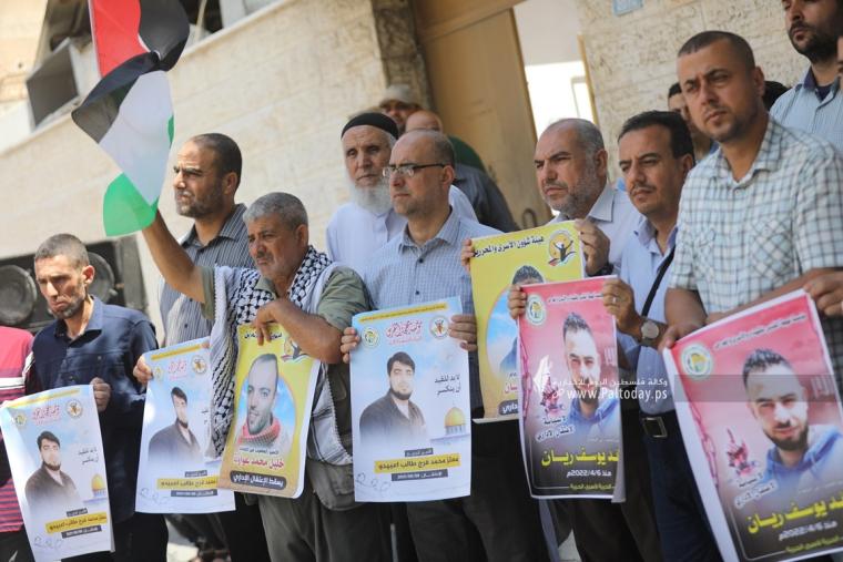 مؤتمر لمهجة القدس دعماً للأسير خليل عواودة الذي استأنف إضرابه عن الطعام (15).JPG