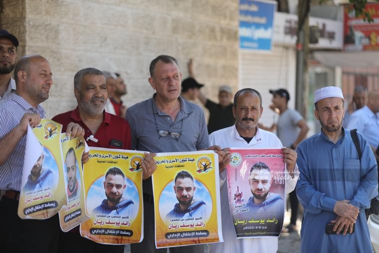 مؤتمر لمهجة القدس دعماً للأسير خليل عواودة الذي استأنف إضرابه عن الطعام (2).JPG