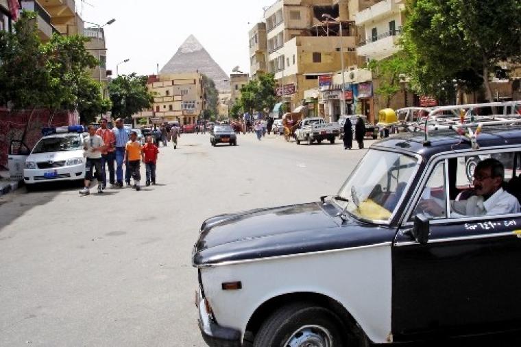 تكسي مصر.