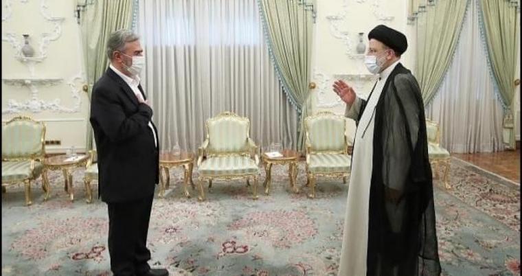 الرئيس الايراني و القائد زياد النخالة
