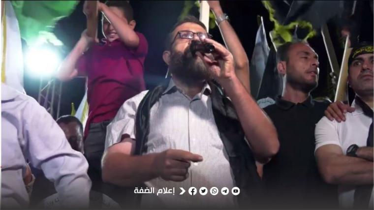 خلال استقبال الأسير صوافطة: القيادي عدنان يؤكد استمرار معركة الحرية