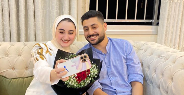 خطوبة الشاب أحمد الحناوي- خطوبة أحمد الحناوي ويمنى الأشقر