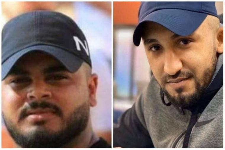 الشهيدان يزن عفانة وسامر خالد.jfif