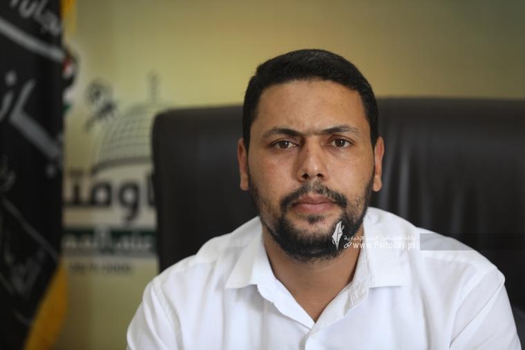 مسؤول المكتب الإعلامي للجان المقاومة في فلسطين محمد البريم"أبو مجاهد"