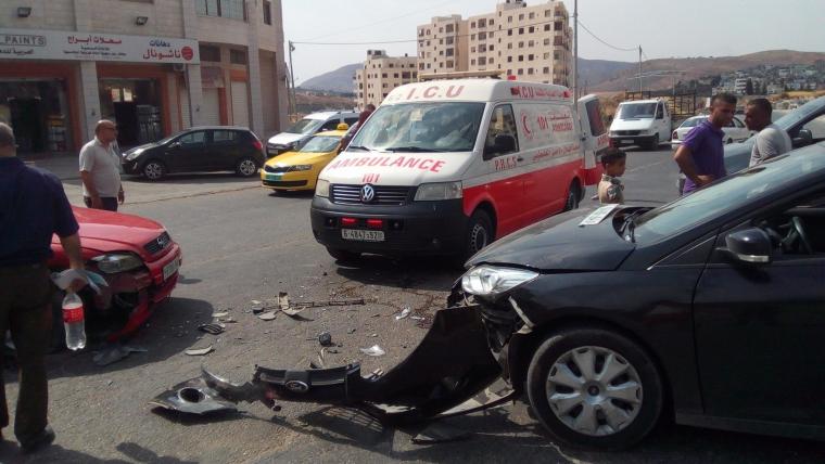 المرور بغزة: وفاة و3 إصابات بـ 10 حوادث سير خلال 24 ساعة الماضية