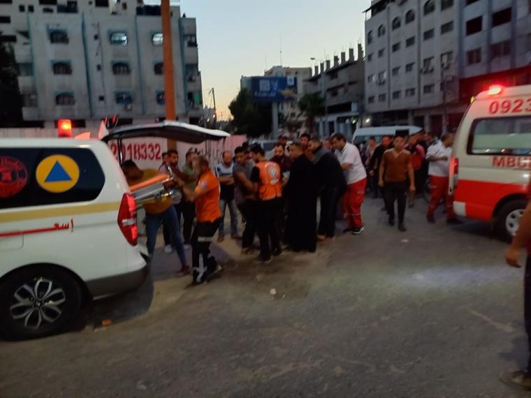 صورة من مكان الحادث