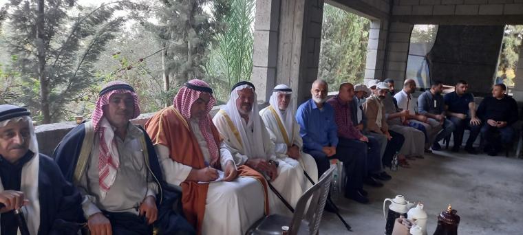 التواصل والاصلاح "الجهاد" ترعى صلحاً عشائرياً