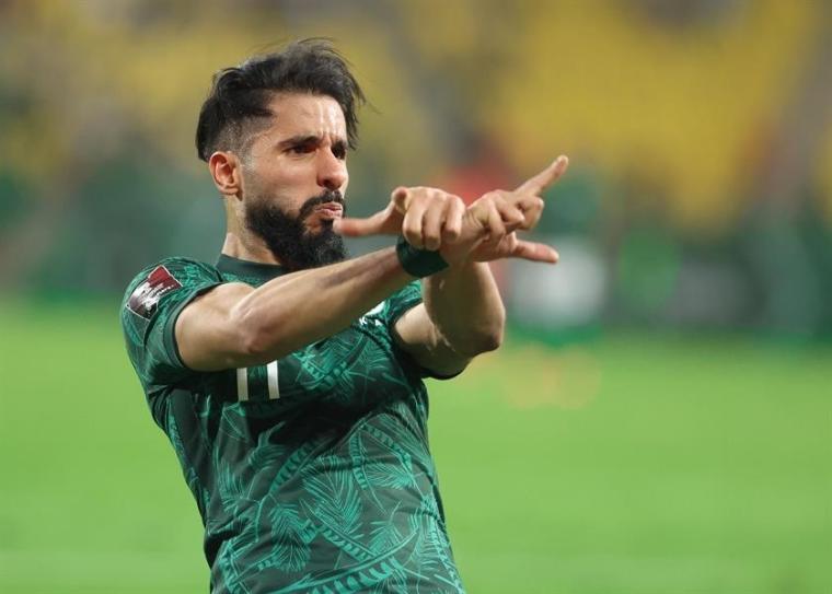 الشهري يدخل تاريخ السعودية في المونديال