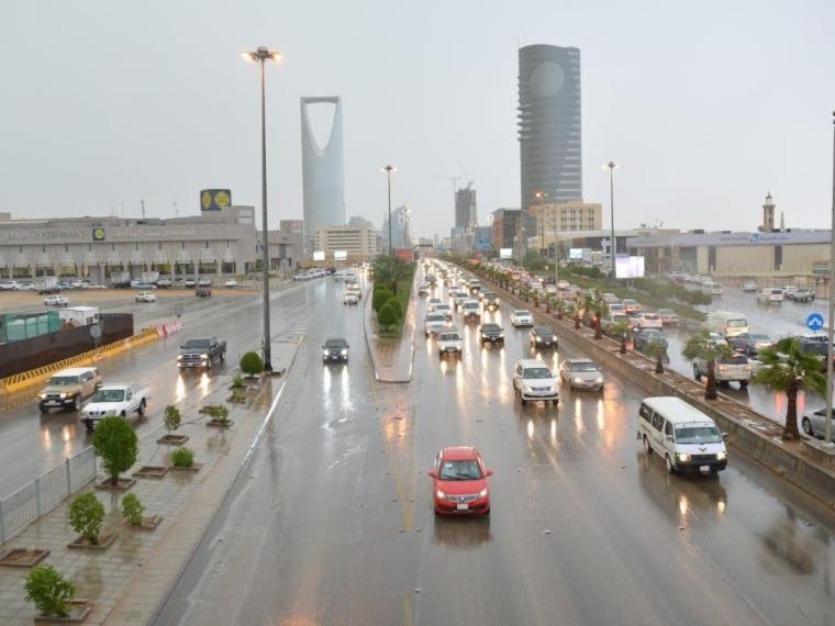 امطار في السعودية.
