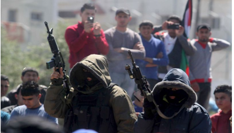 عناصر من المقاومة الفلسطينية في الضفة 2023