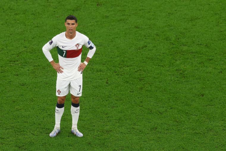كريستيانو رونالدو بعد خسارة منتخب البرتغال في مونديال قطر 2022