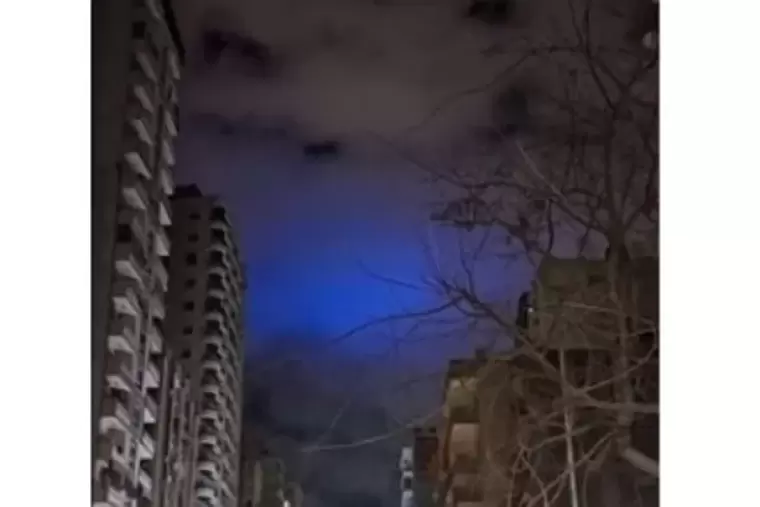 الضوء الأزرق في الاسكندرية