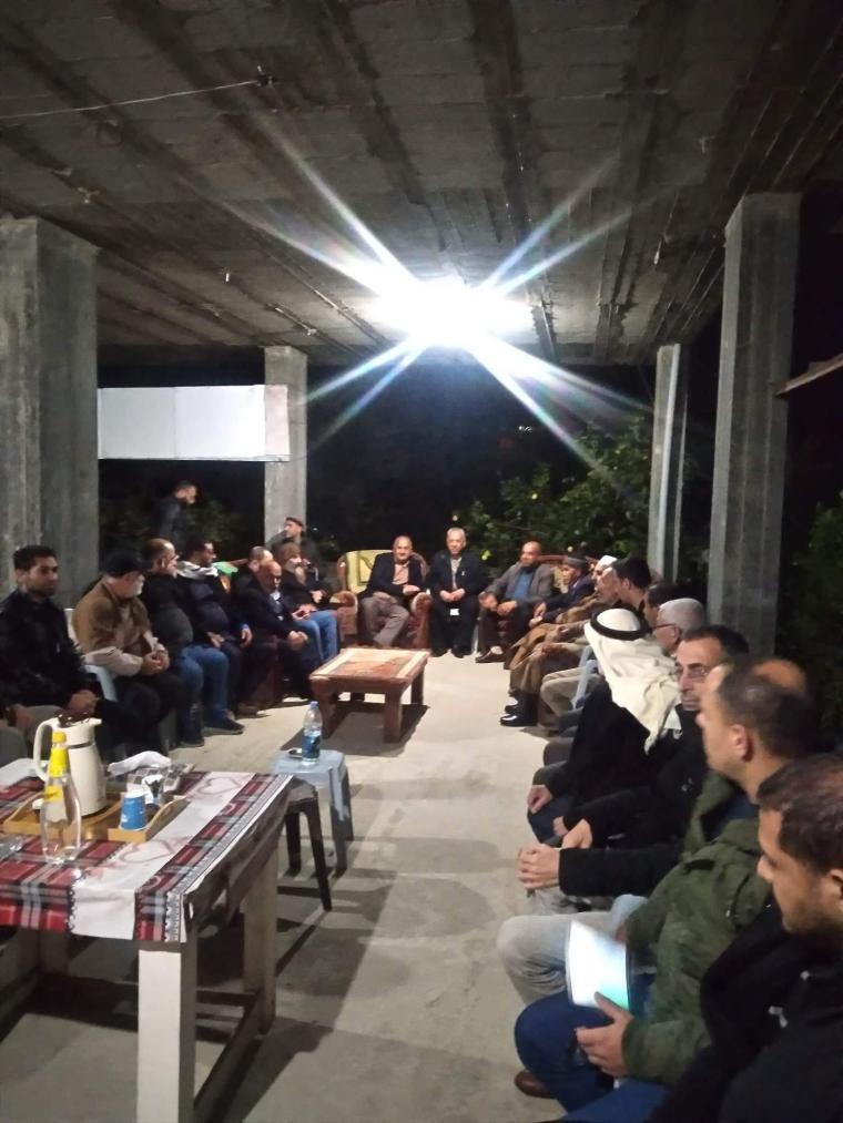 إصلاح الجــــهاد يرعى صلحاً عشائرياً في غزة