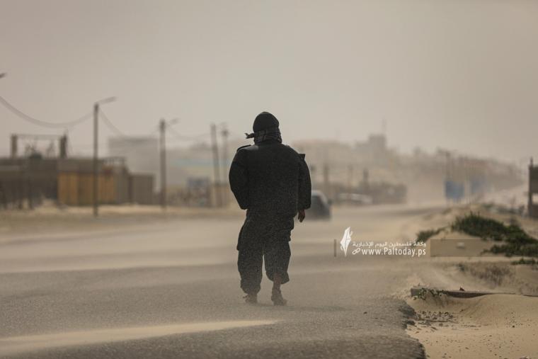طقس فلسطين.. استمرار تأثير المنخفض الجوي وسقوط الأمطار