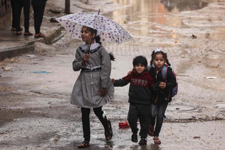 الأرصاد: منخفض جوي يضرب فلسطين وسقوط أمطار وبَرَد