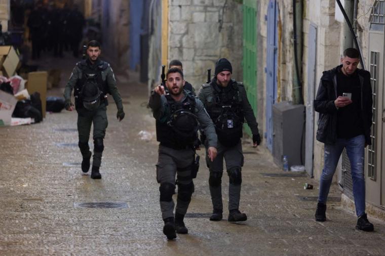 قوات الاحتلال الإسرائيلي في القدس 2023