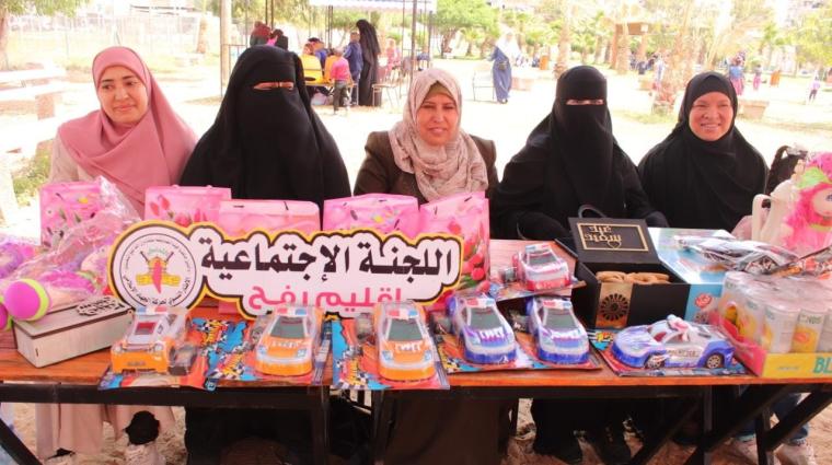 الإطار النسوي للجهاد يختتم فعالياته الترفيهية لأبناء الشهداء