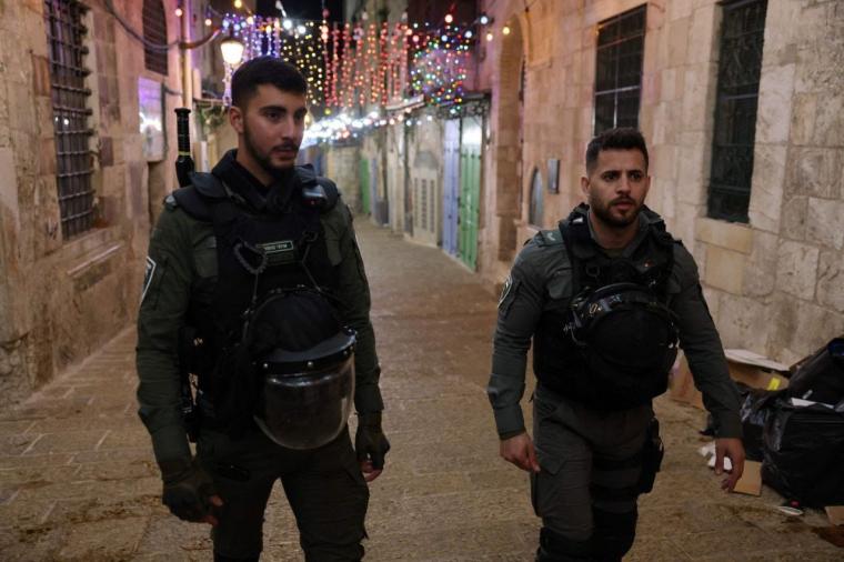 قوات الاحتلال الاسرائيلي في القدس 2023