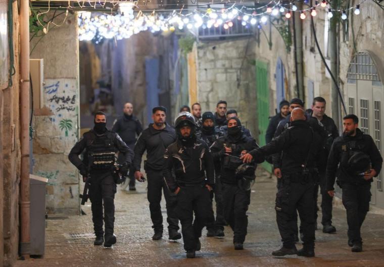 قوات الاحتلال ينتشرون في احياء بالقدس- ارشيف