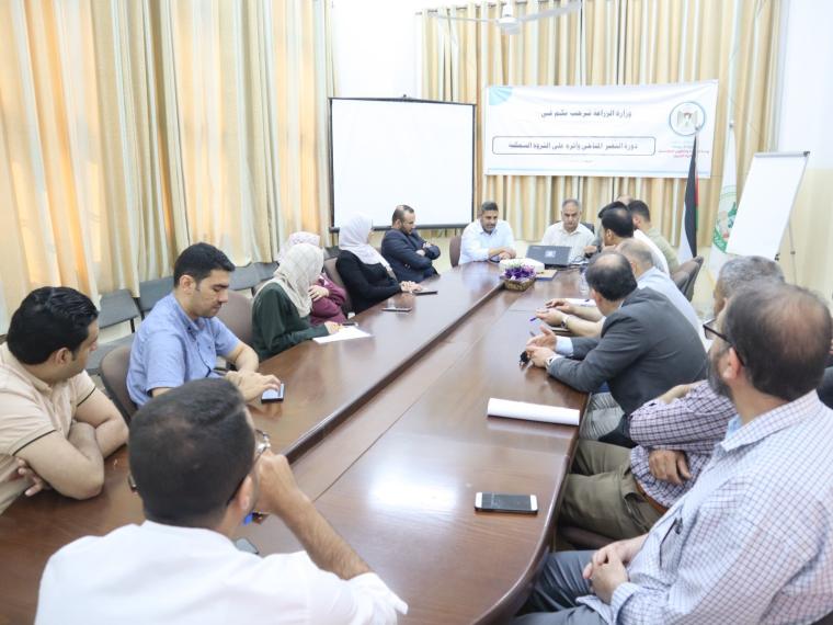 الزراعة تفتتح دورة متخصصة حول تأثير التغير المناخي على الثروة السمكية
