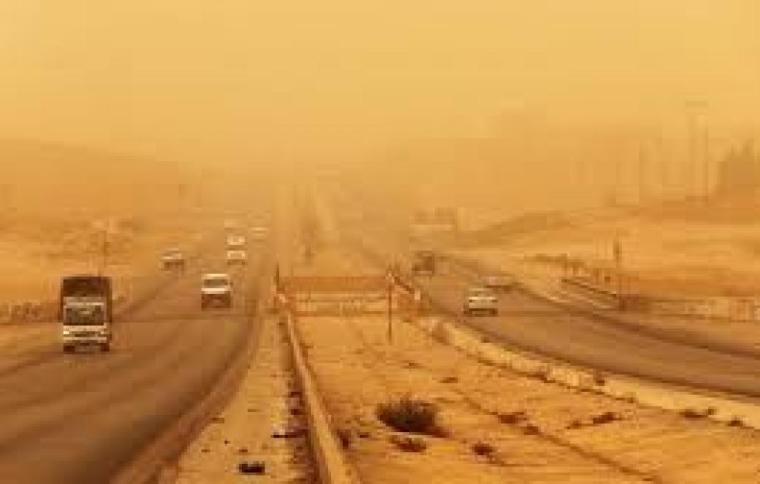عاصفة ترابية في مصر