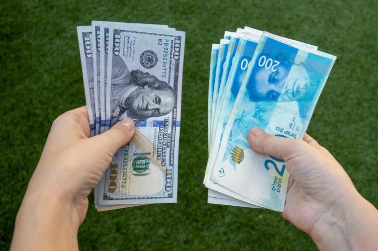 سعر الدولار مقابل الشيكل اليوم الاحد 2-7-2023