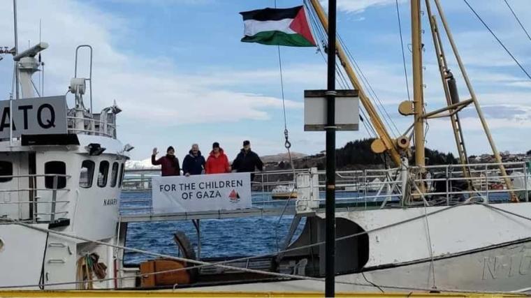 سفينة حنظلة لكسر الحصار عن غزة