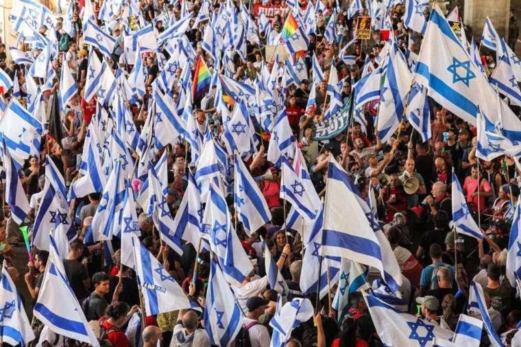 تظاهرات في اسرائيل 2023