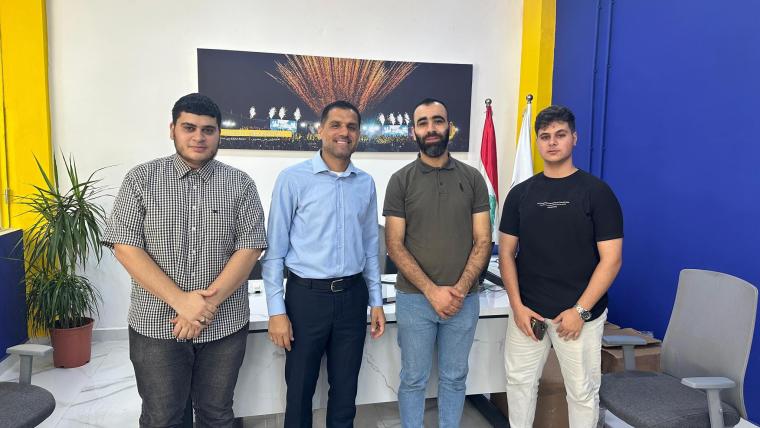 اللجنة التعليمية للجهاد تزور معهد الآفاق في صيدا